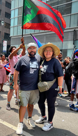 Film still from El Pueblo Se Levanta, courtesy of Third World Newsreel