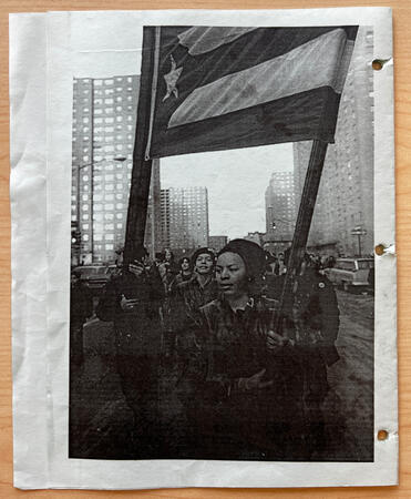 Film still from El Pueblo Se Levanta, courtesy of Third World Newsreel Film still from El Pueblo Se Levanta, courtesy of Third World Newsreel